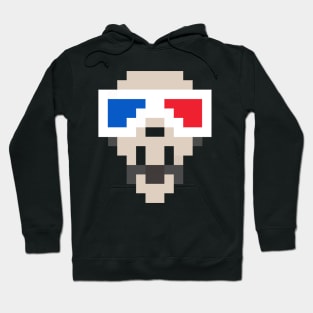 3d Glasses Skull Hoodie